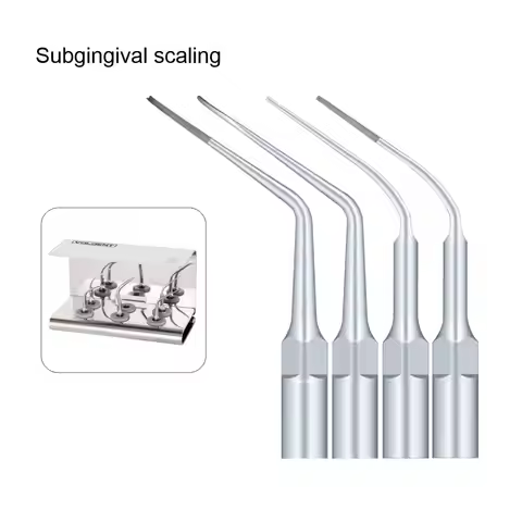 For EMS Woodpecker Refine Dental Ultrasonic Scaler Handpiece Tip Scaling Tips P2L P2R P2LD P2RD P5 P