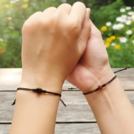 Vintage Jade Rope Bracelet Kaokah/ Dice Vintage kauka Wood Unisex Bracelet