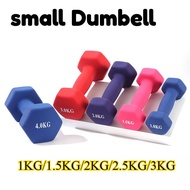 1PCS Ladies small Dumbell 1kg/1.5kg/2kg/2.5kg/3kg Ladies Dumbbell Fitness Exercise Home Weight Train