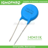 20pcs varistor 14D431K 430V piezoresistor 14D431 IGMOPNRQ