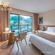 Direct Supply Factory Furniture Matching Room Hotel Bed Hotel Star Bed Box Engineering Hotel Hotel S