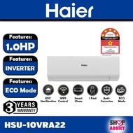 Haier R32 5-STAR Inverter Air-conditioner UV COOL SMART Inverter Aircond HSU-10VRA/13VRA 1.0HP 1.5HP