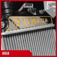 Parsyarif | NSA GARNISH COVER RADIATOR NECK YAMAHA TWO TONE CARBON BLACK SERIES Radiator Neck AEROX 