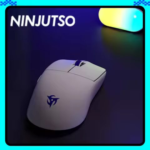 Ninjutso Sora V3 Wireless Mouse 8k AIMNINJA 2PRO 45K PAR2862 300mah E-Sports Gaming Mouse Lightweigh