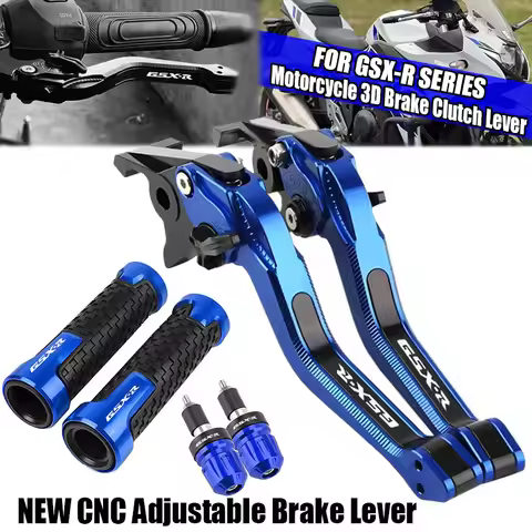 Motorcycle 3D Rhombus Brake Clutch Lever For GSXR600 GSXR750 GSX-R GSXR 600 750 K6 K7 K8 K9 2006-201