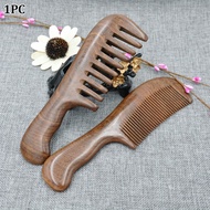 Massage Hair Tools Wide Tooth Wooden Salon Fragrance Comb Anti Static Natural Sandalwood Long Health Brush Waist Women
