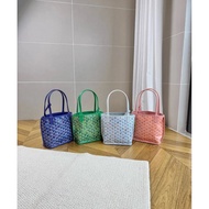 Goyard Goyard Mini Anjou Child Mother Tote Bag Shopping Bag Dog Tote Bag Vegetable Basket Lychee Pat