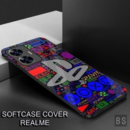 HP ( BS21 GAMERS ) Softcase Glossy Realme C55, C33, C31.C30,C61,C63,C65,C67 4G,C75 Case Glitter Glas