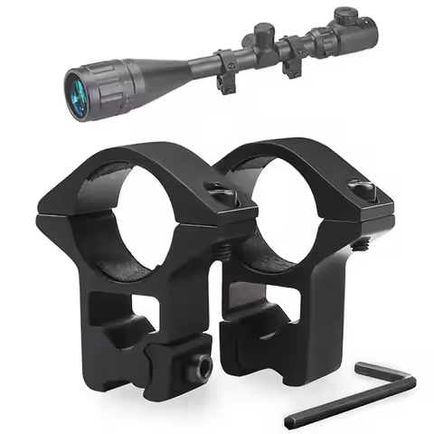 30mm/25.4mm Riflescope Mount Ring Weaver 11mm/20mm Dovetail Picatinny Rail Adapter Mlok Profile Rifl