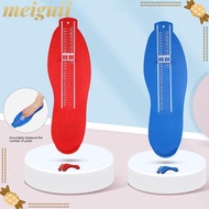 MEIGUII Shoes Size Measuring Ruler Portable Adjustable UK Size Hanging Design