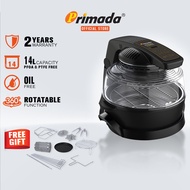 Primada 14 Liter XXXL Rotatable Air Fryer (Digital) PCR1200