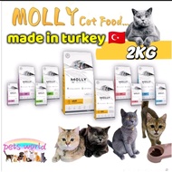 MOLLY CAT FOOD 2KG MAKANAN KUCING MOLLY