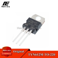 10Pcs Original TYN612M TO-220 TYN612MRG TYN612 TO220 12A/600V One-Way SCR ทรานซิสเตอร์ธรรมดาและใหม่เ