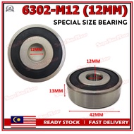6302-M12 (12MM) Special Size Bearing / Special Bearing