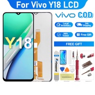 LCD For VIVO Y03 / Y18 / Y18E / Y28S Display Touch Screen Assembly With Frame + Free Tools & Screen 