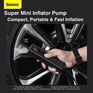 Baseus Super Mini Air Inflator Pump 12V Auto power 150PSI Portable Car Tire Inflator Smart Digital I