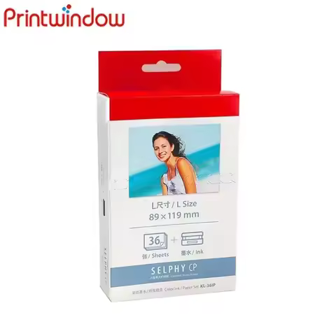 Original Selphy Photo Printer KL-36IP For Canon CP800 CP810 CP900 CP910 CP1200 CP1300 CP1500 5 Inche