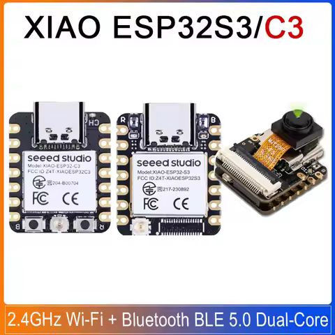 XIAO ESP32S3 Sense ESP32S3/ ESP32C3 Seeed Studio ESP32 S3 C3 mini 2.4GHz Wi-Fi + Bluetooth BLE 5.0 D