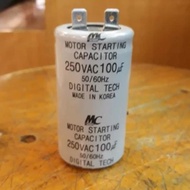 KAPASITOR STARTING MC 100UF 250VAC - CAHAYAMEGAH