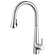 Vòi rửa bát nóng lạnh rút dây Caesar K905C