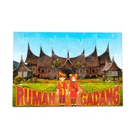 Fridge Magnet Sticker Refrigerator Souvenir Indonesian Country Gunung Bromo