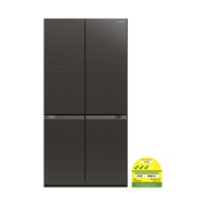 HITACHI R-WB640V0MS1-5 (GMG) 4-DOOR FRENCH FRIDGE(570)(Energy Efficiency Class 3)
