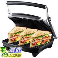 [美國直購] ZZ SM303 Gourmet Grill Panini and Sandwich Press  1080W, Silver 三明治製造機