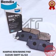 Brake PAD FRONT BRAKE PADS FOR SUZUKI SWIFT GLGX BENDIX 1SET ORIGINAL WITH GUARANTEE