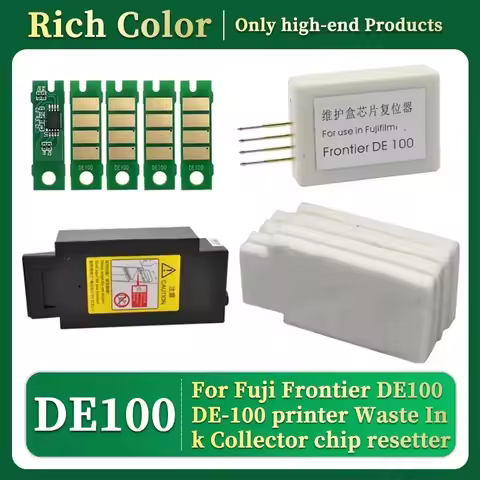 DE100 Maintenance Tank Chip and waste ink pad For Fuji Frontier DE100 DE-100 printer Waste Ink Colle