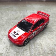 Hot Wheels(Hot Wheels) Metal Car Model Mitsubishi Evo 7 Lancer Evolution WRC Red Rally 2008 Track St