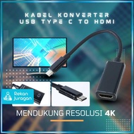 CHAOH USB Type C to HDMI 4K 17cm Converter Cable - MM142