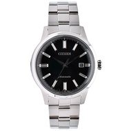 Citizen Automatic NK0000-95E Male Black Dial Analog Stainless Steel Watch Made in Japan