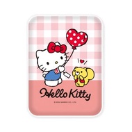 SANRIO-口袋行動電源-格紋系列-HELLO KITTY