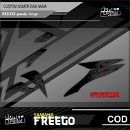 COOL YAMAHA FREEGO HAYABUSA STRIPING ALREADY CUT, JUST STICK IT ON
