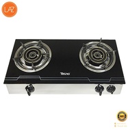 เตาแก๊สกระจกตั้งโต๊ะ 2 หัวแก๊ส TECNO STAR รุ่น TNS G 7134 GB ขนาด 71 x 34 x 12.5 ซม. สีดำ   ฿฿฿ ฿฿฿ 