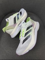 👟adidas Adizero Boston 12 低幫 跑步鞋 女款 白綠色 SIZE:36-46