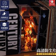 🛍️(現貨)DIY 日式店舖櫻花小巷 創意立體書立 壽司店拉麵店 溫泉湯屋  居酒屋燒烤店 和菓子店  DIY小屋模型  手工木製拼装  迷你食玩微縮場景模型 DIY Japanese restaur