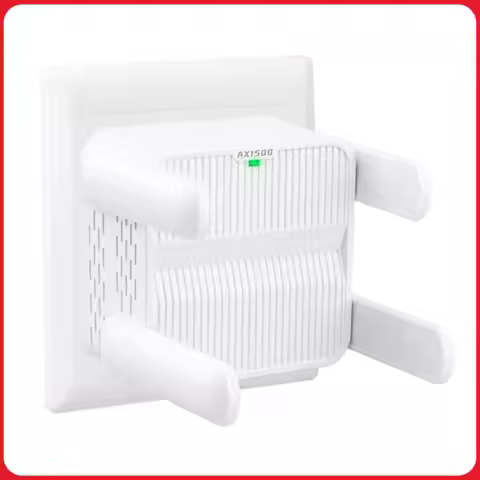 WiFi 6 Repeater Extender 1500Mbps WiFi Extender Signal Booster 4*2dbi Antennas WiFi 6 Range Extender