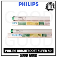 PHILIPS Bright Boost Super 80 TLD 18W/827, TLD 18W/865, TLD 36W/865 Tube Light (Lampu Panjang) 长灯管