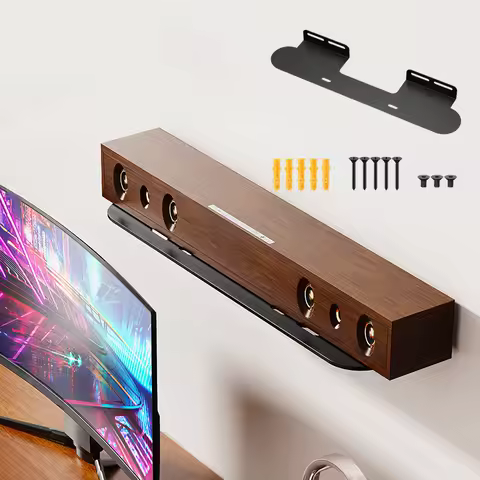 Soundbar Wall Mount Bracket for Sonos Beam Soundbar Compatible with Sonos Beam Gen1 & Gen2 Soundbar 