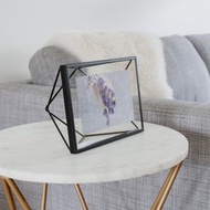 【Umbra】幾何線條相框(墨黑4x6吋) | 畫框 照片框 聖誕禮物推薦