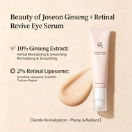 Beauty of joseon Retinol Ginseng Essence Eye Cream Reduces Wrinkles and Firms Skin Retinol Eye Cream