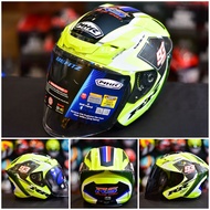 MHR Helmet Open Face OF622 Beatz Racing Spirit Yellow RR SP Helmet + Visor Clear Smoke Gold Rainbow Purple M/L/XXL R15 Y15 RFS150 RS