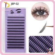 DIACHASG 132/240 Clusters Grafted False Eyelashes, Makeup Curvature D Grafting Fake Eyelashes, Fashi