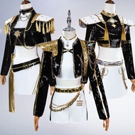 KPop Demon Hunter's Black Gold Stage & Dance Costume