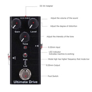 Ultimate Drive Overdrive Effects True Bypass 9V Guitar Effects Pedal