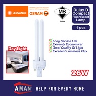 OSRAM Dulux D PLC Type Bulb PLC Bulb Energy Saving Bulb Daylight Coolwhite Warmwhite Mentol Lamp 灯泡