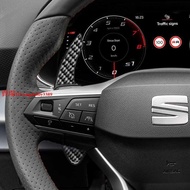 Cosiat LEON Ebisa Arona Ateca Carbon Fiber Tarraco Steering Wheel Picking Accessories