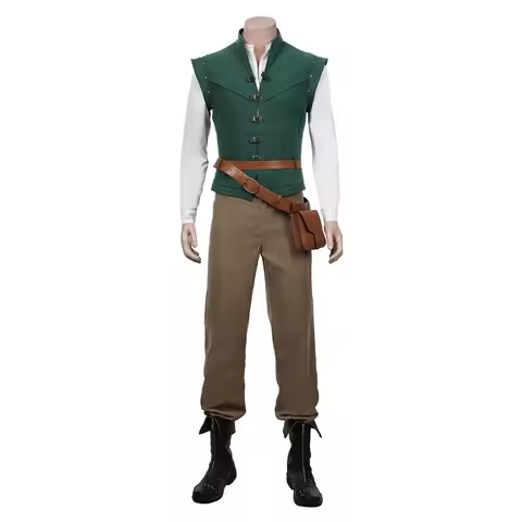 Flynn Rider Tangled Rapunzel Cosplay Costume Adult Carnival Uniform Halloween Anime Halloween Costum