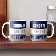 Sundays Are for the Cowboys Dallas Cowboys Ceramic Coffee Mug